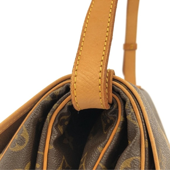 💎✨Authentic✨💎Louis Vuitton Monogram Saumur 35 Shoulder Bag Brown - Picture 10 of 13